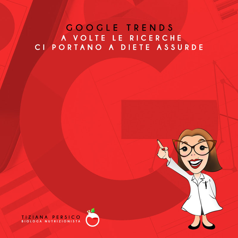 GOOGLE TRENDS..a volte le ricerche ci portano a diete assurde